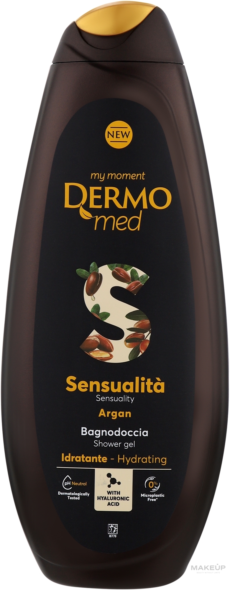 Гель для душа "Арган" - Dermomed Sensuality Argan Shower Gel  — фото 750ml