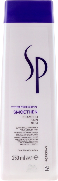 Шампунь для гладкости волос - Wella SP Smoothen Shampoo — фото N1
