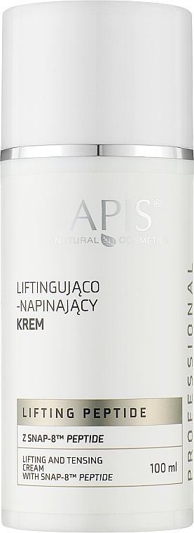 Крем для обличчя - APIS Professional Lifting Peptide Lifting And Tensing Cream