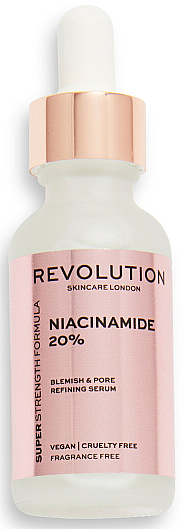 Сыворотка уменьшающая поры - Revolution Skincare Pore Minimizing Serum 20% — фото N1