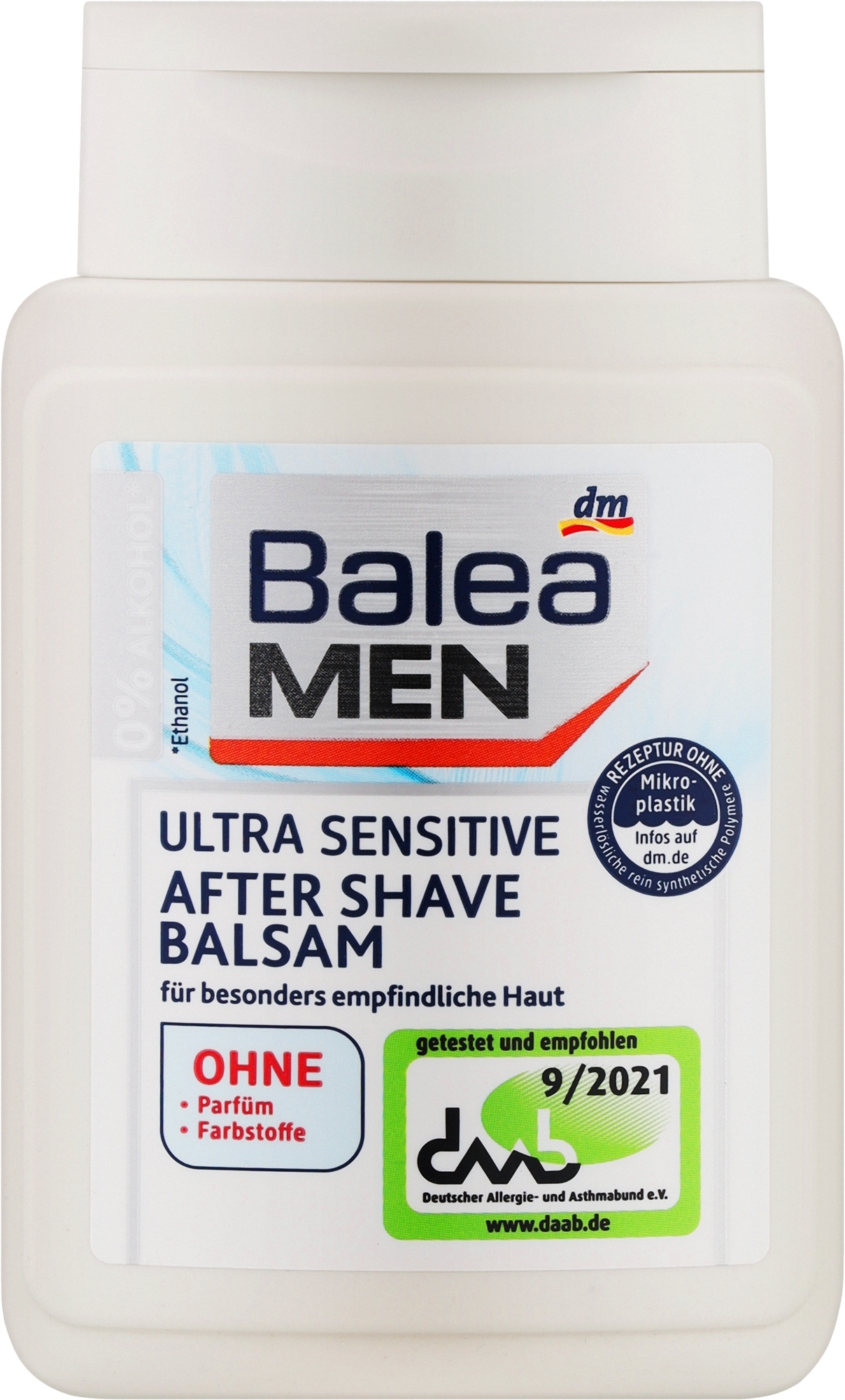 Бальзам после бритья для ультрачувствительной кожи - Balea Men Ultra Sensitive After Shave Balsam — фото 100ml