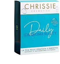 Парфумерія, косметика Набір - Chrissie Idrabioma Beauty Set (foam/150ml + cr/40ml + biofiller/15ml)