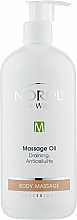 Парфумерія, косметика Лімфодренажна антицелюлітна масажна олія - Norel Body Massage Oil Draining Anti-Cellulite