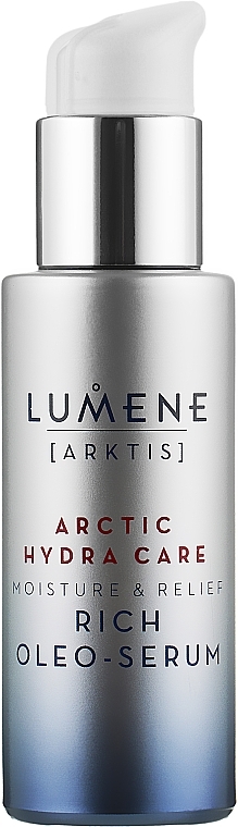 УЦЕНКА Увлажняющая и успокаивающая сыворотка-масло для лица - Lumene Arctic Hydra Care Moisture Relief Rich Oleo-Serum * — фото N1