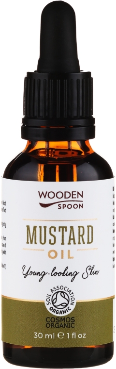 Масло горчичное - Wooden Spoon Mustard Oil — фото N1
