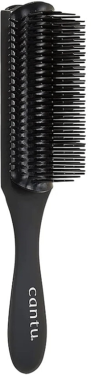 Распутывающая расческа для волос, черный - Cantu Detangling Sturdy Wash Day Brush Black — фото N4