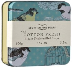 Духи, Парфюмерия, косметика Мыло "Чистая свежесть" - Scottish Fine Soaps Soap In A Tin