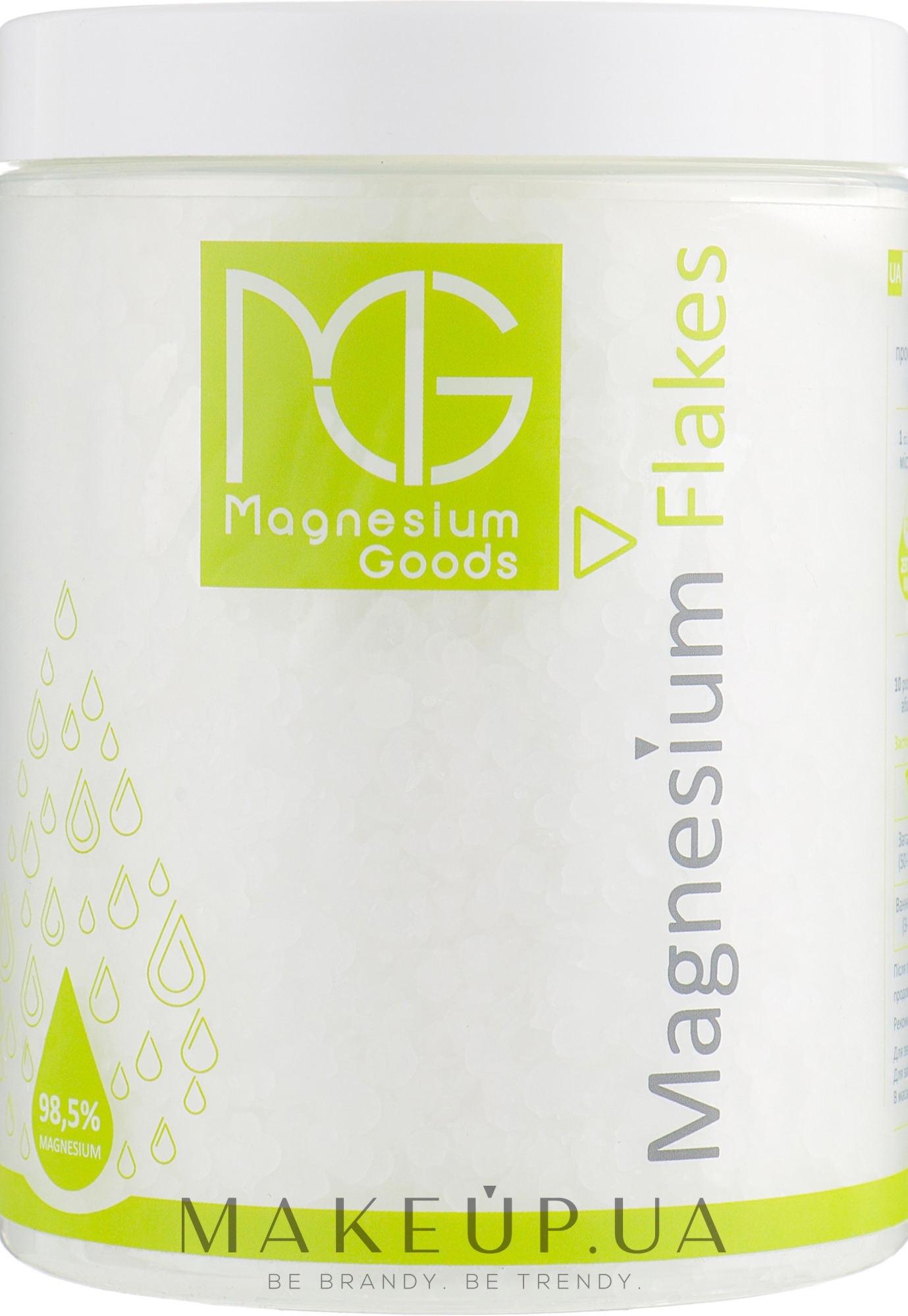 Магниевые хлопья для ванн - Magnesium Goods Flakes — фото 800g