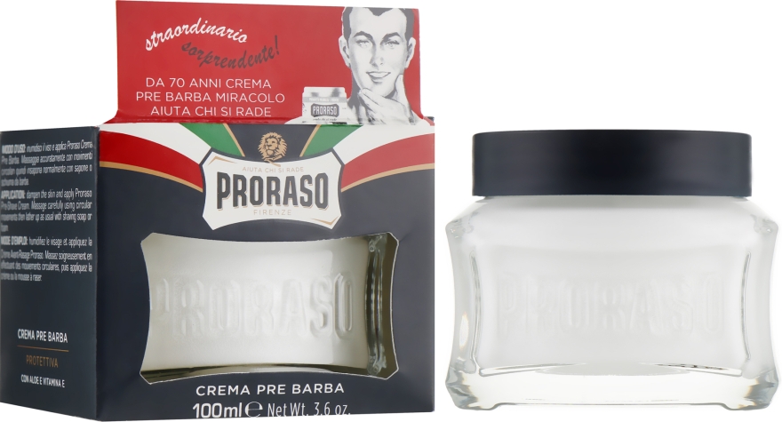 Proraso Blue Line Pre-Shave Cream - Крем до гоління — фото N1