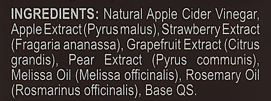 Натуральный аюрведический шампунь для мягкости и блеска волос "Яблочный уксус" без сульфатов - Khadi Organique Apple Cider Vinegar Hair Cleanser — фото N4
