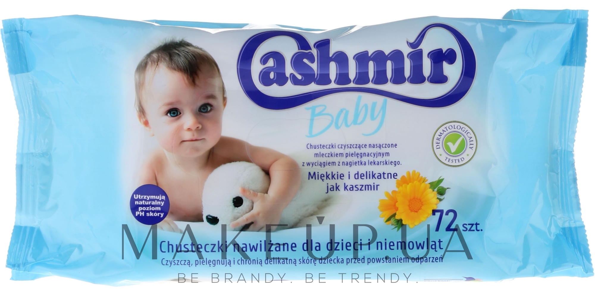 Влажные салфетки для детей, 72шт - Cashmir Baby Wet Wipes — фото 72шт