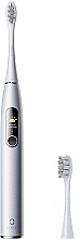 Умная зубная щетка Oclean X Pro Digital Silver, 2 насадки - Oclean X Pro Digital Electric Toothbrush Glamour Silver — фото N3