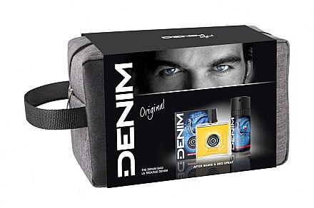 Denim Original - Набір (ash/lot/100ml + deo/150ml + bag) — фото N1