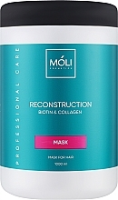 Духи, Парфюмерия, косметика Маска с биотином и коллагеном - Moli Cosmetics Reconstruction Biotin & Collagen