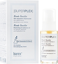 Відновлювальна олія-блиск для волосся - Barex Superplex — фото N1