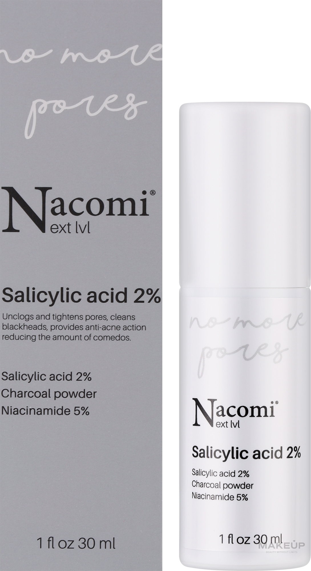 Отзывы о Сыворотка для лица с 2% салициловой кислотой - Nacomi Next Level  Salicylic Acid 2% | Makeup.ua