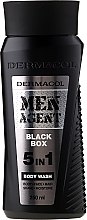 Парфумерія, косметика Гель для душу - Dermacol Men Agent Black Box 5in1 Body Wash