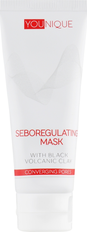 Себорегулирующая и поросуживающая маска с черной вулканической глиной - J'erelia YoUnique Seboregulating Mask