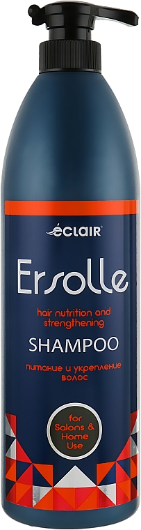 Шампунь для волос питание и укрепление волос - Eclair Ersolle Hair Nutrition And Strengthening Shampoo — фото N1