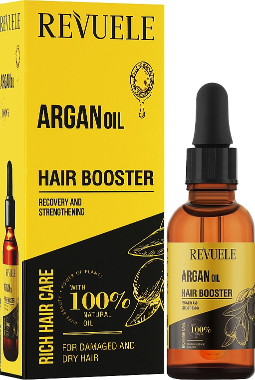 Арганієва олія для волосся - Revuele Argan Oil Active Hair Booster — фото N2