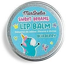 Бальзам для губ, черника - Martinelia Sweet Dreams Unicorn Lip Balm — фото N1