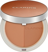 Компактна пудра для обличчя - Clarins Ever Bronze Compact Powder — фото N1