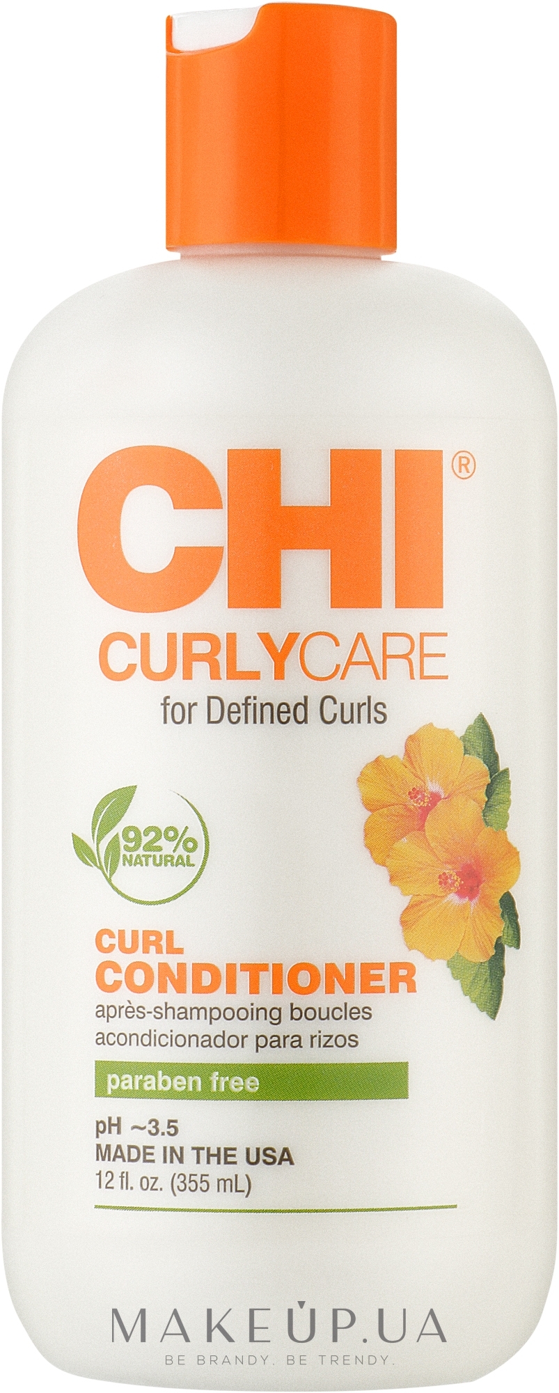 Кондиционер для кудрявых и вьющихся волос - CHI Curly Care Curl Conditioner — фото 355ml