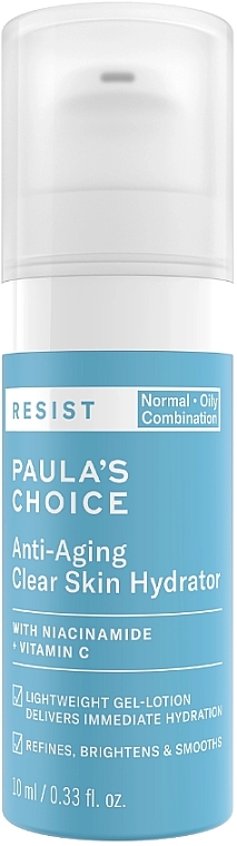 Ночной крем для лица против морщин - Paula's Choice Resist Anti-Aging Clear Skin Hydrator Travel Size — фото N1