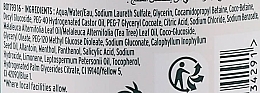 Гель для вмивання обличчя "Чайне дерево" - The Body Shop Tea Tree Skin Clearing Facial Wash 91% Natural Origin — фото N5