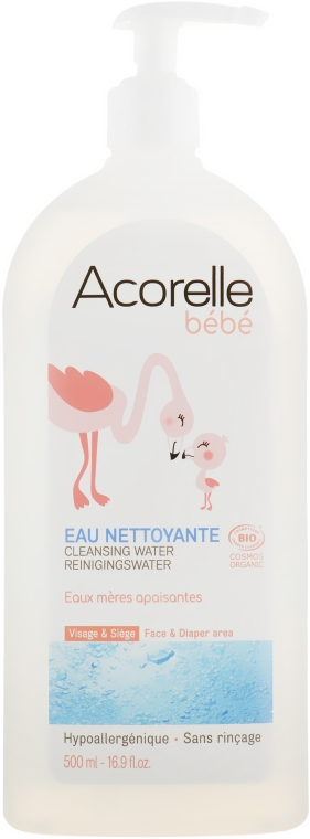 Вода очищувальна органічна гіпоалергенна, для дітей - Acorelle Organic Hypoallergenic Cleansing Water For Children — фото N3