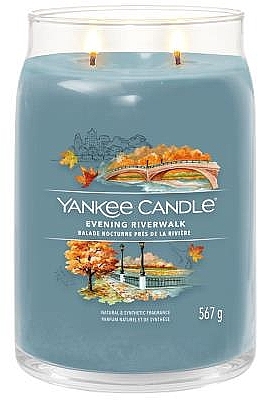 Ароматическая свеча в банке "Evening Riverwalk", 2 фитиля - Yankee Candle Singnature — фото N1