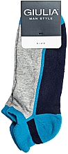 Парфумерія, косметика Шкарпетки "MS Sport-04" для чоловіків, blue - Giulia