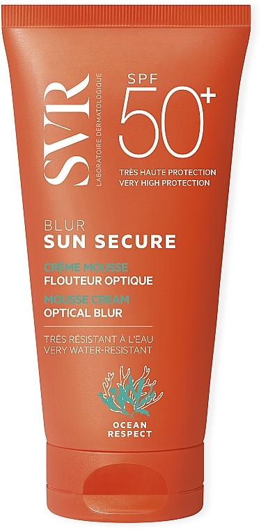 Солнцезащитный крем-мусс - SVR Sun Secure Blur Optical Blur Mousse Cream SPF 50