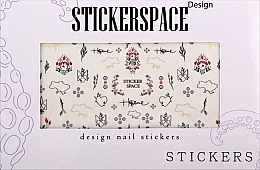 Духи, Парфюмерия, косметика Дизайнерские наклейки для ногтей "Vilna" - StickersSpace