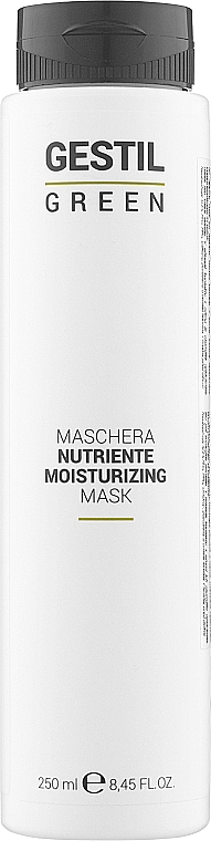 Зелена живильна маска для волосся - Gestil Green Moisturizing Mask — фото N1