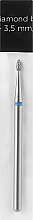 Фреза, куля, 1,4 мм, синя - Head The Beauty Tools — фото N1