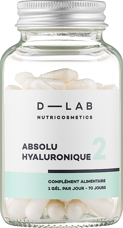 Харчова добавка "Гіалуронова кислота" - D-Lab Nutricosmetics Pure Hyaluronic — фото N1