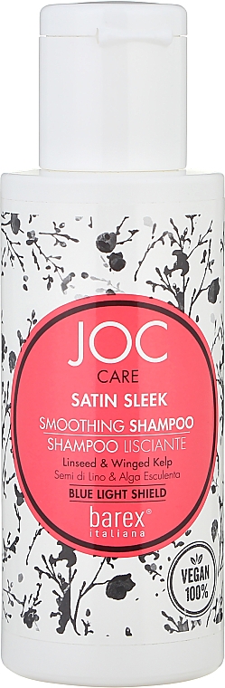 Шампунь для гладкости непослушных волос - Barex Joc Care Satin Sleek Smoothing Shampoo