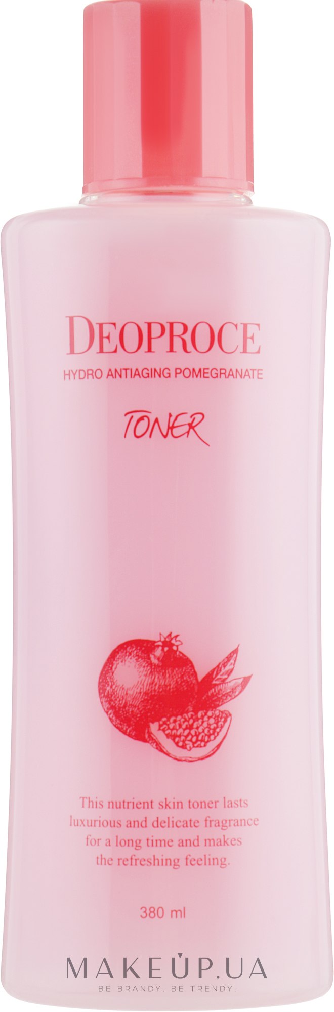 Hydro toner. Deoproce Hydro antiaging Pomegranate Emulsion, 380 ml. Deoproce Hydro Emulsion 380ml. Тонер с гранатом. Тонер для лица с гранатом.