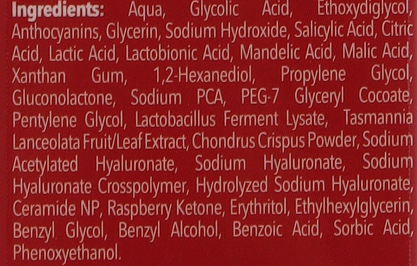Сироватка для обличчя з кислотами AHA-BHA-PHA - Bebak Exfoliating Red Serum — фото N3
