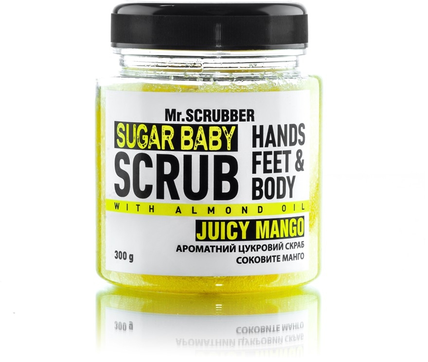 Цукрровий скраб для тіла "Juicy Mango" - Mr.Scrubber Sugar Baby Hands Feet & Body Scrub
