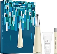 Духи, Парфюмерия, косметика Issey Miyake L'Eau D'Issey - Набор (edt/100ml + edt/mini/10ml + b/lot/50ml) 