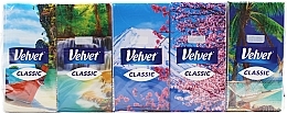 Носові хустинки тришарові "Classic" - Velvet — фото N1