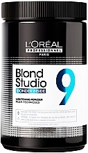 Пудра для осветления - L'Oreal Professionnel Blond Studio 9 Blonder Inside — фото N1