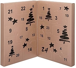 Набор "Адвент-календарь", 24 продукта - Technic Cosmetics Advent Calendar Make Up Beauty Gift Christmas — фото N2