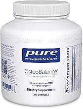 Парфумерія, косметика Дієтична добавка "ОстеоБаланс", капсули - Pure Encapsulations OsteoBalance