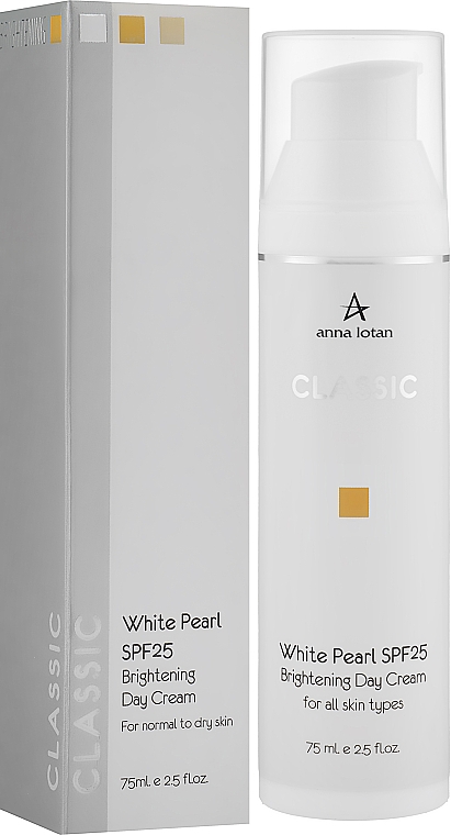 Солнцезащитный дневной крем "Белая жемчужина" SPF-30 - Anna Lotan Classic White Pearl Protective Day Cream — фото N2
