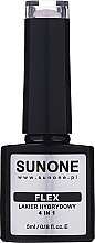 Духи, Парфюмерия, косметика Гибридный гель-лак для ногтей - Sunone Flex Hybrid Nail Polish 4 In 1