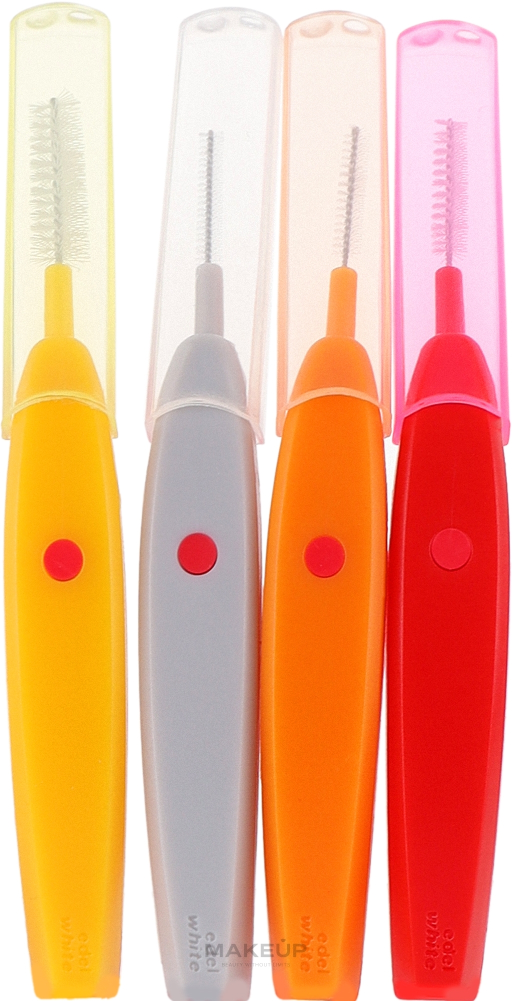Щётки "Profi-Line" для межзубных промежутков MIX - Edel+White Dental Space Brushes MIX — фото 6шт