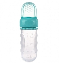 Силиконовый ниблер для кормления, бирюзовый - Canpol Babies — фото N2